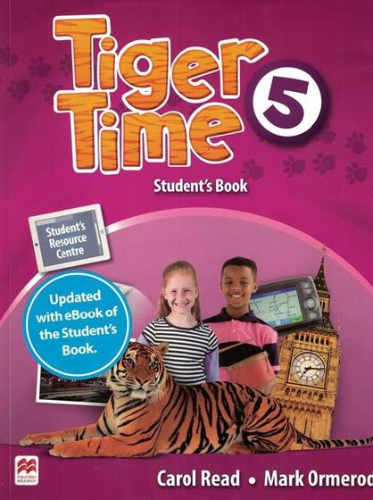 Imagem de Tiger time 5 sb with ebook pack - MACMILLAN BR