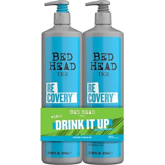 Imagem de Tigi Bed Head Kit Shampoo e Condicionador Drink It Up 970ml - Conjunto com 2 unidades