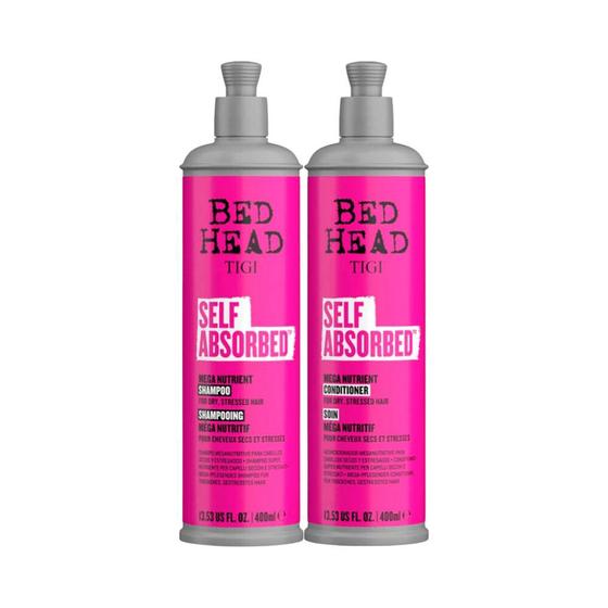 Imagem de TIGI Bed Head Self Absorbed Shampoo 400ml e Condicionador 400ml