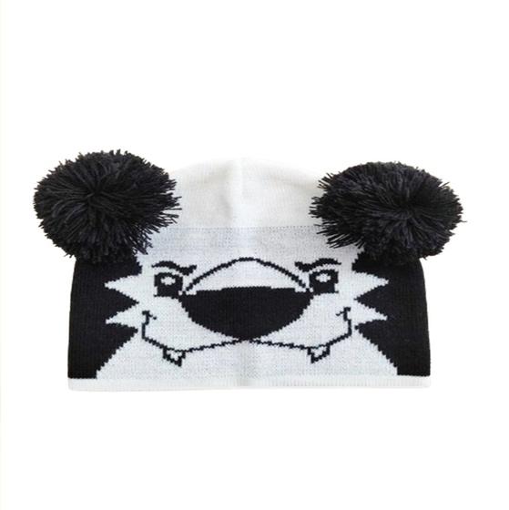 Imagem de Tigor Gorro com Pompom Estampado Branco
