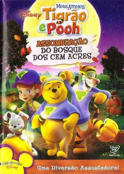 Imagem de tigrao e pooh assombracao do bosque dos cem acres dvd original lacrado