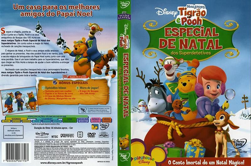 Imagem de tigrao e pooh especial de natal dos superdetetives dvd original lacrado