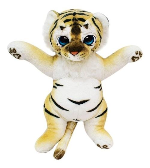 Imagem de Tigre Filhote Deitado Pra Cima 35cm - Pelúcia