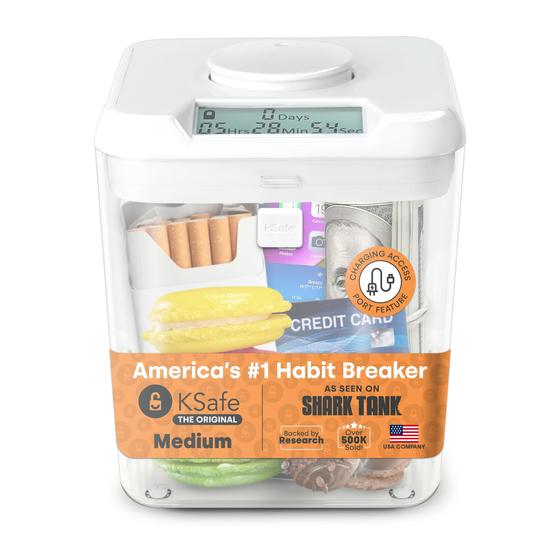 Imagem de Time Locking Container Kitchen Safe Break Maus Hábitos