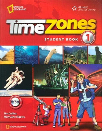 Imagem de Time Zones 1 - Student Book + Multirom - CENGAGE - ELT
