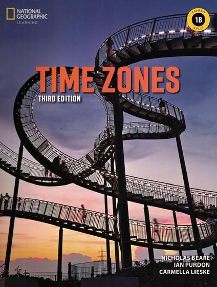 Imagem de Time zones 1b combo split + online practice - 3rd ed - NATGEO & CENGAGE ELT