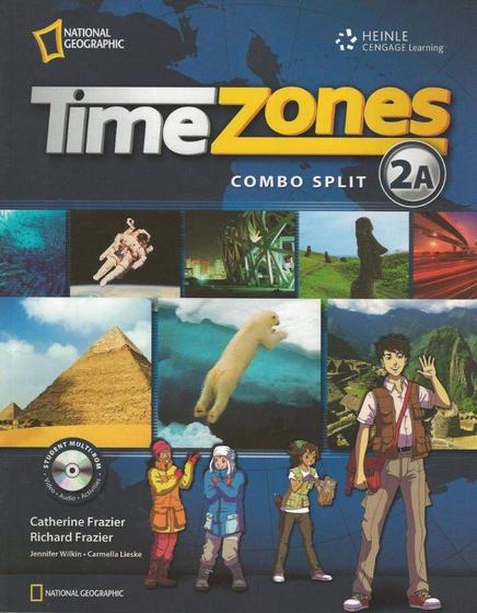 Imagem de Time Zones 2A - Student Book Combo - heinle