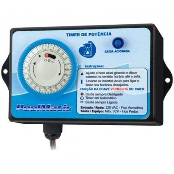 Imagem de Timer De Potência Para Automatização De Piscinas Até 1cv