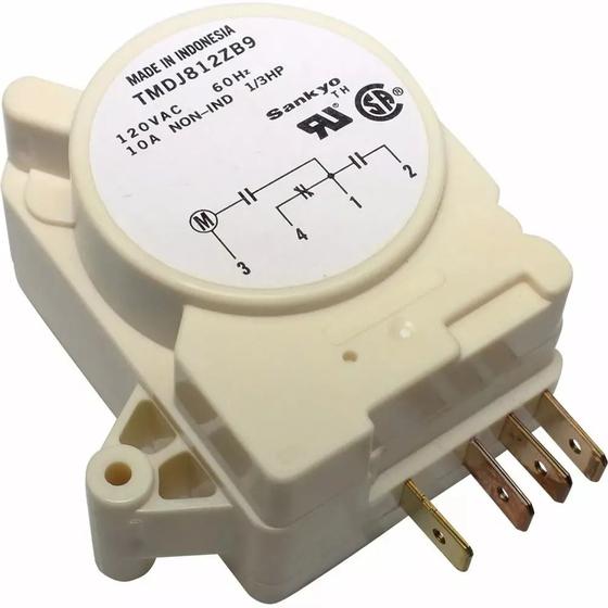 Imagem de Timer Degelo 220v Geladeira Electrolux Df35 Df36 Df37 Df40