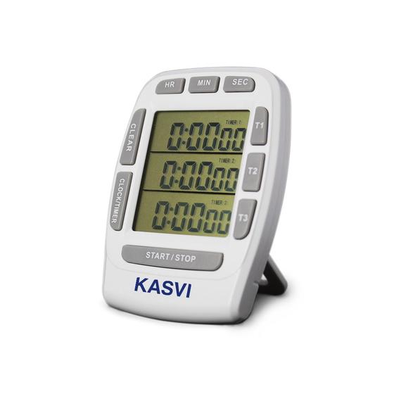 Imagem de Timer Digital Com 3 Canais Independentes Kasvi