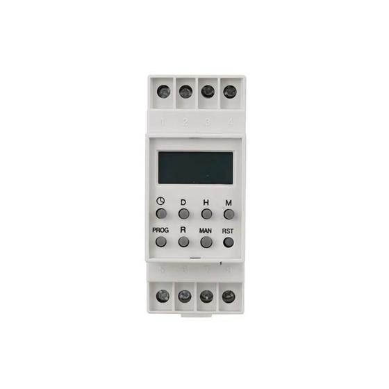 Imagem de Timer Digital de Trilho 127v 56 Programacoes 6620 Dni