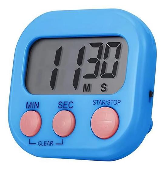 Imagem de Timer Digital Temporizador Cronometro de Cozinha Com Imã