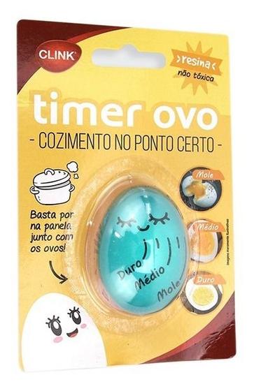 Imagem de Timer Ovo Cozido Ponto Certo Temporizador Gema Mole Médio Duro