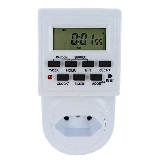 Timer Piscina Temporizador Digital Automático Bivolt 10a JIAXI
