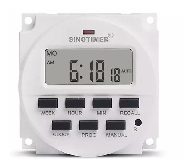 Imagem de Timer Relé Programável Digital - 110v - Tm618n-1
