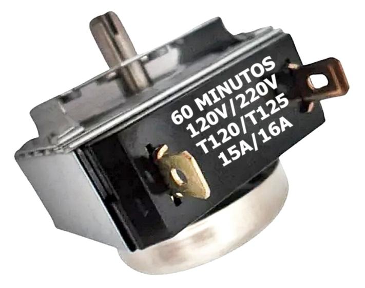 Imagem de Timer Temporizador 60 Minutos Com Cava para seu forno e airfryer T120 T125 15a 16a