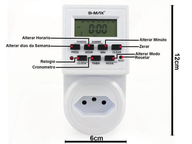 Imagem de Timer Temporizador Digital Bivolt