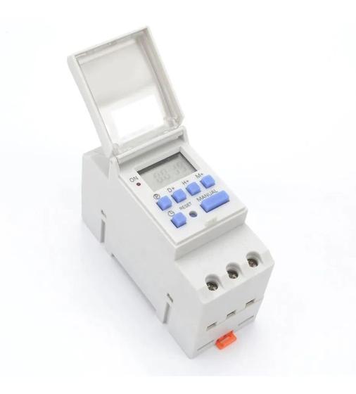 Timer Temporizador Digital Trilho Din 220v 16a Tomzn Temporizador
