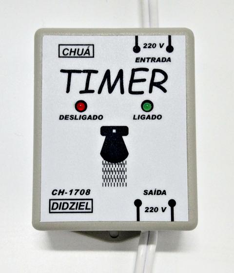 Imagem de Timer Temporizador para Chuveiro Elétrico 220V - até 8.500W