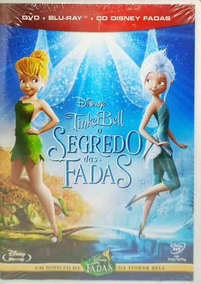 Imagem de Tinkerbell O Segredo Das Fadas Dvd + Blu-ray + Cd