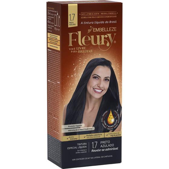 Imagem de Tint fleury 01.70 preto azulado un