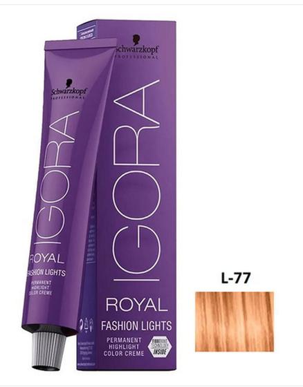 Imagem de Tint Igora Royal L-77 Cobre Extra