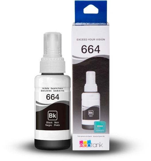 Imagem de Tinta 664 Preto para impressora L365