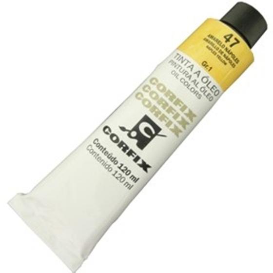 Imagem de Tinta a Óleo Corfix 120ml 047 Amarelo Nápoles G1