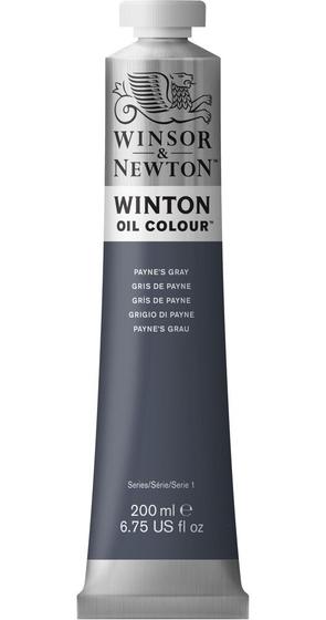 Imagem de Tinta A Óleo Para Tela Winton 200ml 465 S1 Payne's Grey