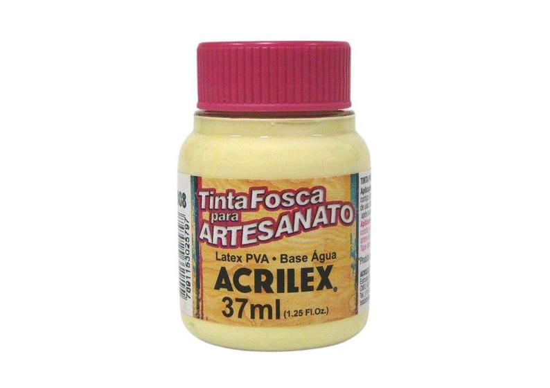 Imagem de Tinta Acrilex - Fosca Pva - 37Ml - Amarelo Bebe