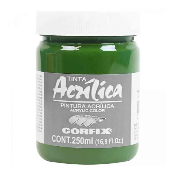 Imagem de Tinta Acrílica 250ml G1 111 Verde Oliva Corfix