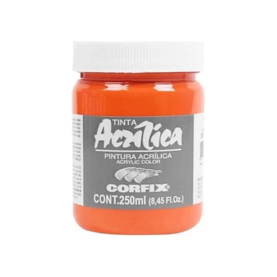 Imagem de Tinta Acrílica 250ml G1 55 Laranja Corfix