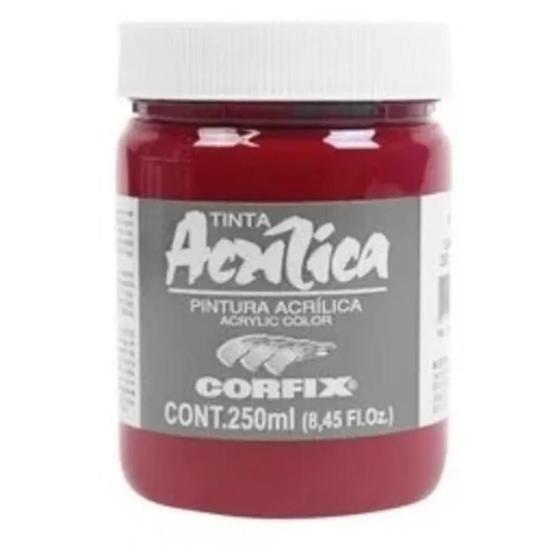 Imagem de Tinta Acrílica 250ml G2 059 Carmim Corfix