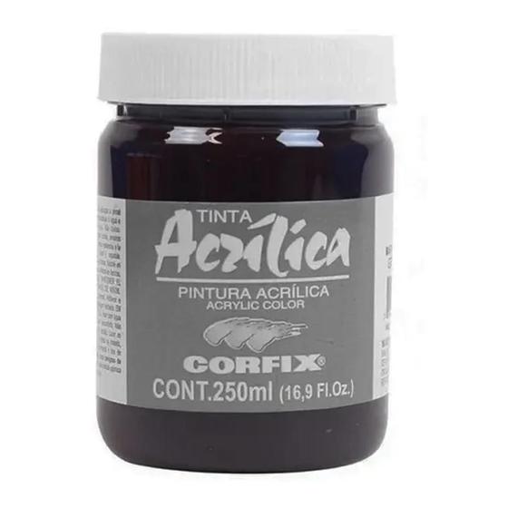 Imagem de Tinta Acrílica 250ml G2 095 Marrom de Garança Corfix