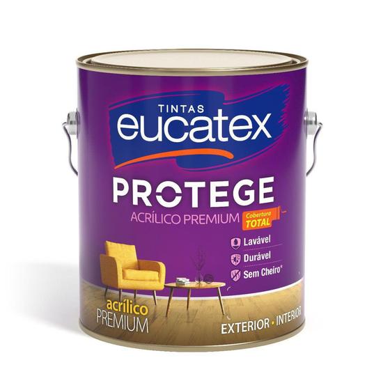 Imagem de Tinta acrilica acetinado protege premium branco gl eucatex