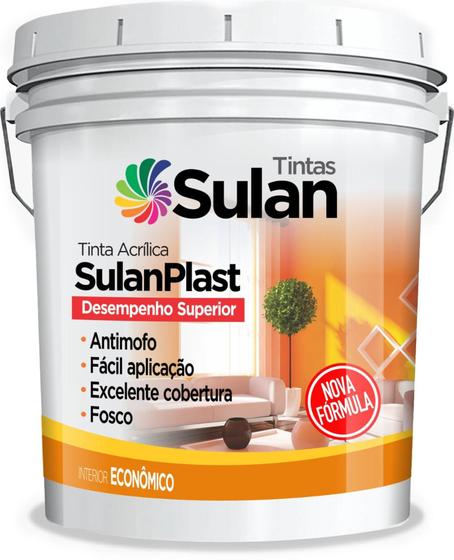 Imagem de  Tinta Acrílica Anti Mofo SulanPlast Econômica