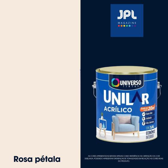 Imagem de Tinta Acrílica Antimofo Unilar 3,6l - Escolha sua Cor