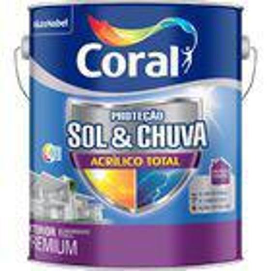 Tinta Acrílica Coral Sol e Chuva Total Premium 3,6L Tinta para Parede