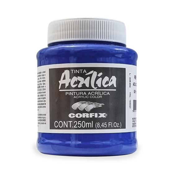 Imagem de Tinta Acrílica Corfix 250ml Azul Cobalto 66 Gr 1