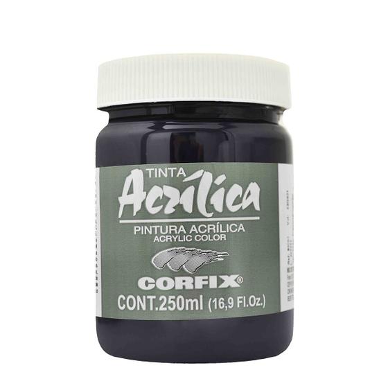 Imagem de Tinta Acrílica Corfix 250ml Cor Violeta Permanente 81 G1