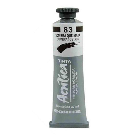 Imagem de Tinta Acrilica Corfix 83 Sombra Queimada 37Ml