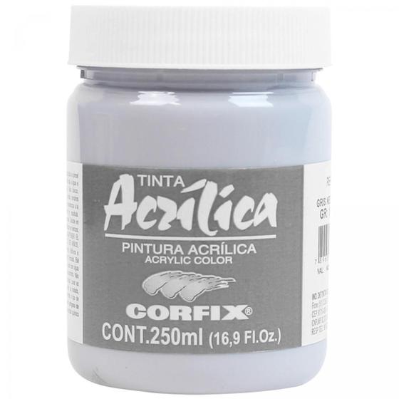 Imagem de Tinta Acrílica Corfix Gris Neutro 131 G1 250Ml