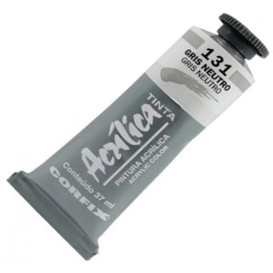 Imagem de Tinta Acrílica Corfix Gris Neutro 37ml