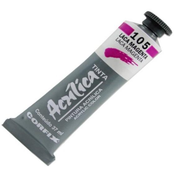 Imagem de Tinta Acrílica Corfix Laca Magenta 37ml