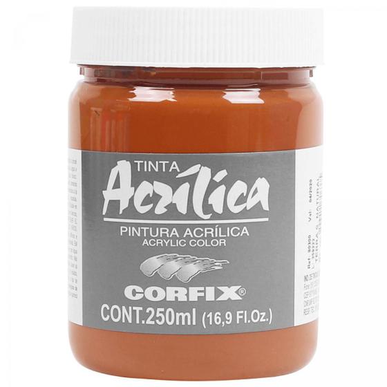 Imagem de Tinta Acrílica Corfix Terra Siena Natural 62 G1 250Ml