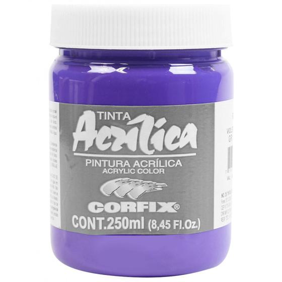 Imagem de Tinta Acrílica Corfix Violeta Cobalto 181 G1 250Ml