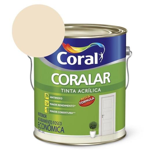 Imagem de Tinta Acrílica Econômica Coralar Acrílico Fosco Pérola 3.6l Coral