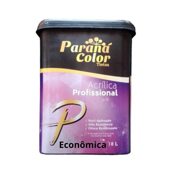 Imagem de Tinta Acrílica Econômica Profissional 18L Parana Color Palha