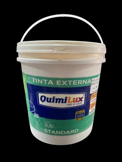 Imagem de Tinta acrilica externa 3,6l galao branco gelo - quimilux