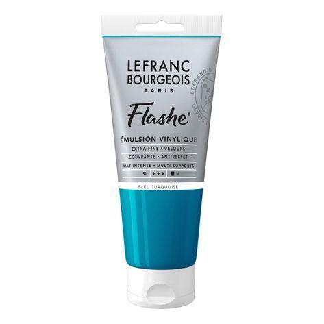 Imagem de Tinta Acrílica Flashe Lefranc 80ml 050 Turquoise Blue